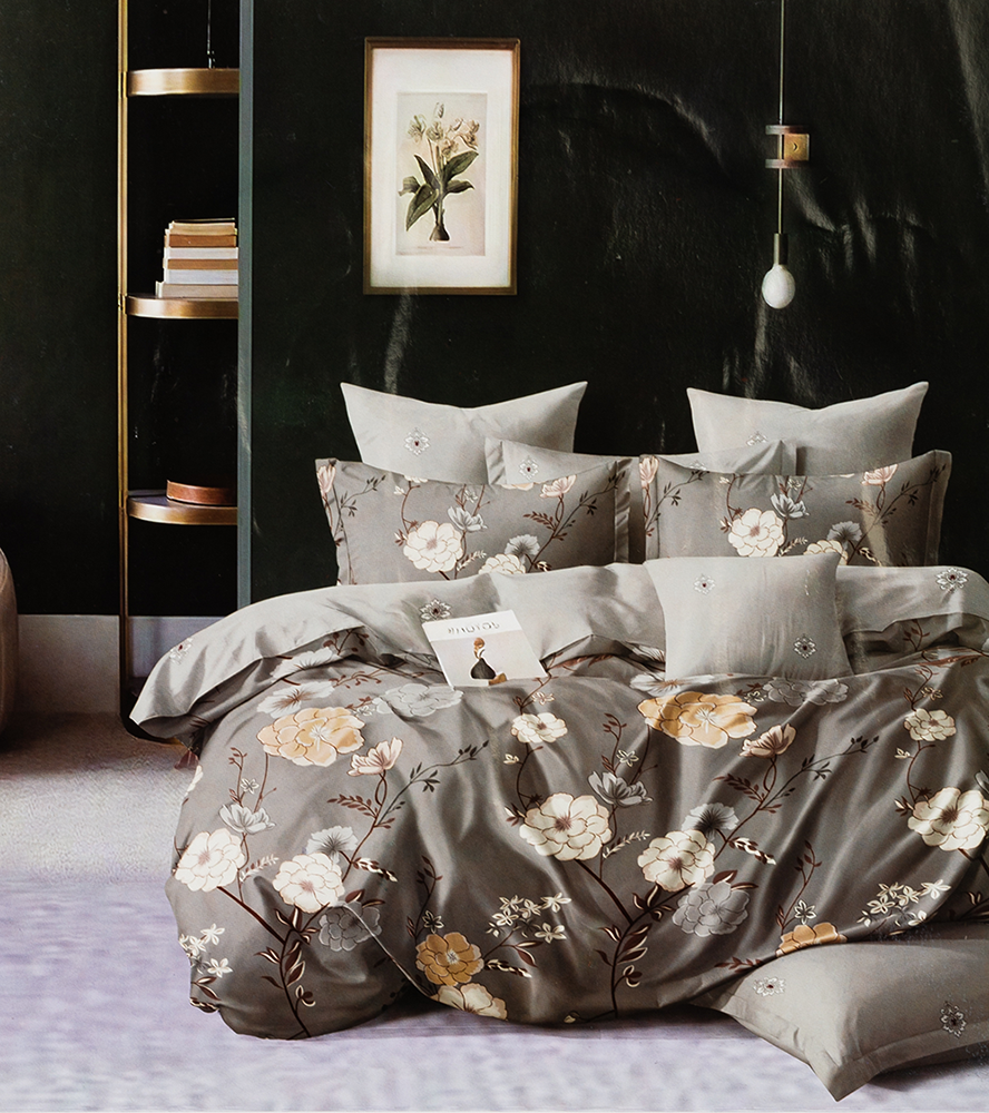 طقم كوفرتة كلاسى كبير ، مقاس 220*240 سم،  كابتونيه فايبر ، 3 قطع، متعددة الألوان