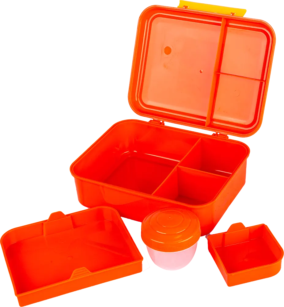 لانش بوكس كامل , 5 قطع ,متعدد الوان