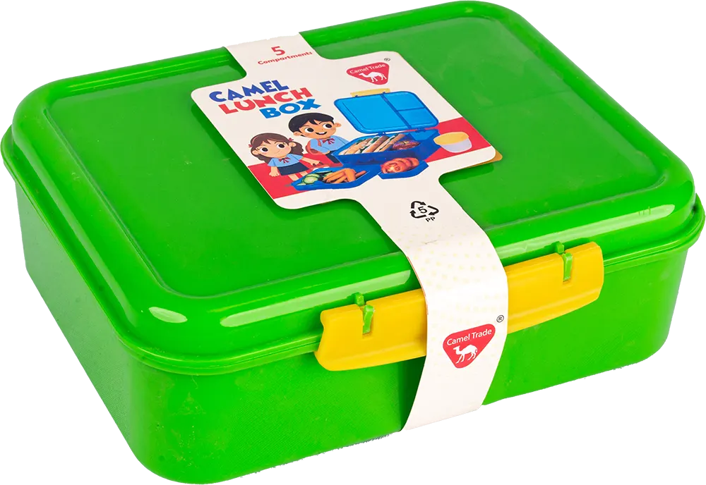 لانش بوكس كامل , 5 قطع ,متعدد الوان