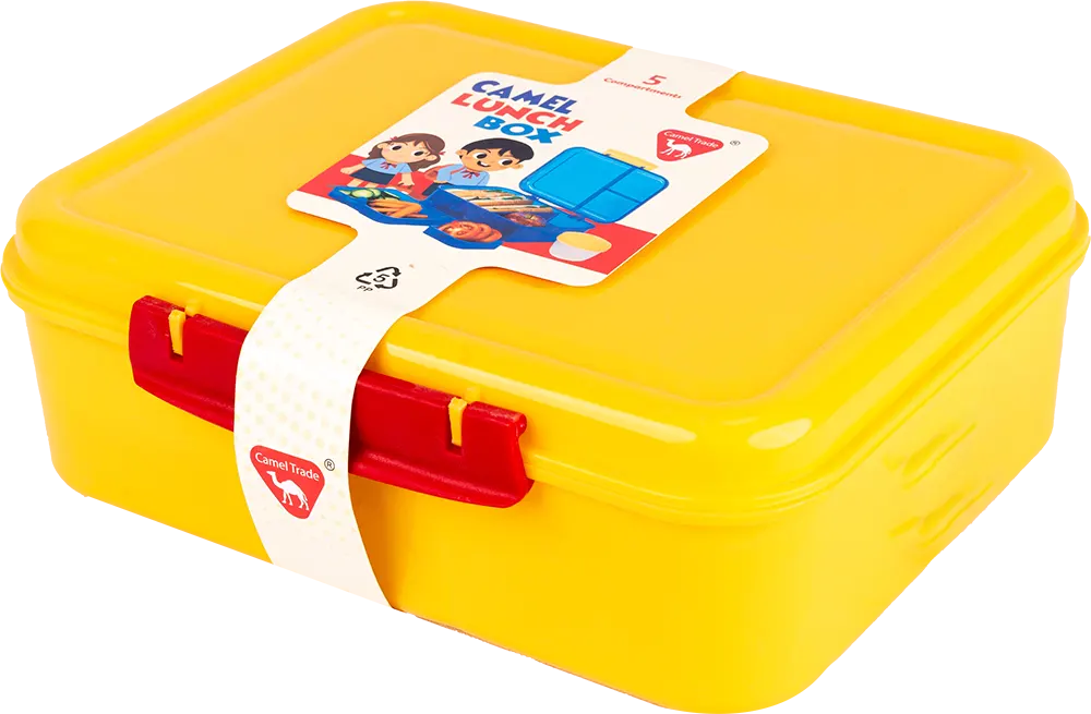 لانش بوكس كامل , 5 قطع ,متعدد الوان