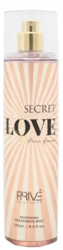 معطر ميست منعش للجسم سكريت لوف للنساء من برايف , 250 مل