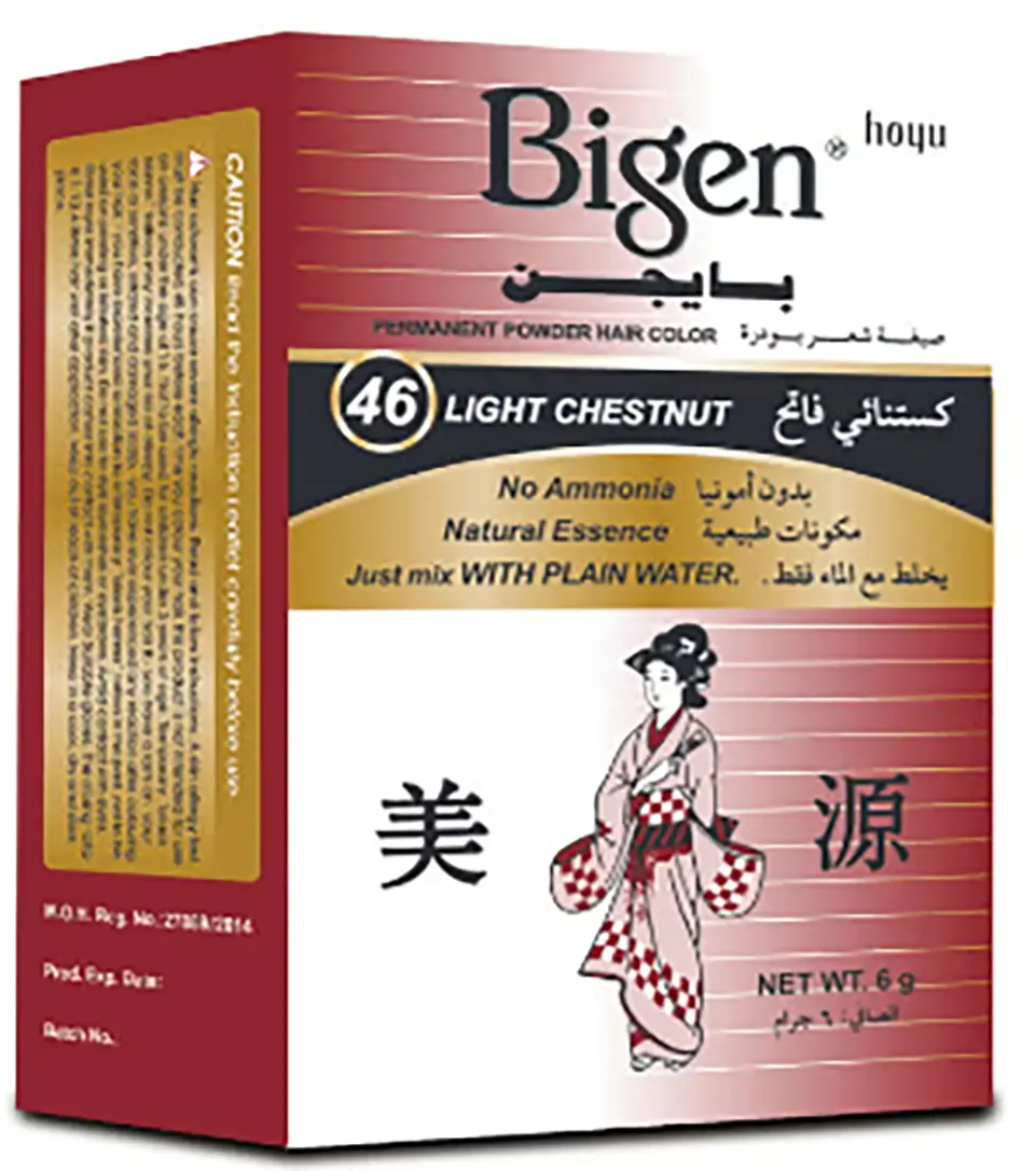 صبغه الشعر من بايجن, درجه 46 كستنائى فاتح