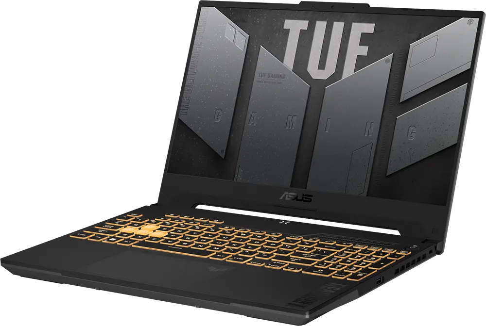 لاب توب اسوس للألعاب TUF F15 (2023) FX507VI-LP066W معالج Intel® Core I7-13620H، رامات 16 جيجابايت، هارد ديسك 1 تيرابايت SSD، شاشة FHD 15.6 بوصة، NVIDIA® GeForce® RTX 4070 ذاكرة 8 جيجابايت، ويندوز 11 هوم، رمادي