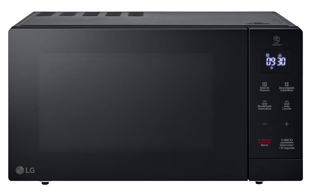 ميكروويف ال جي نيو شيف، 30 لتر، 900 وات، شاشة ديجيتال، أسود، MS3032JAS