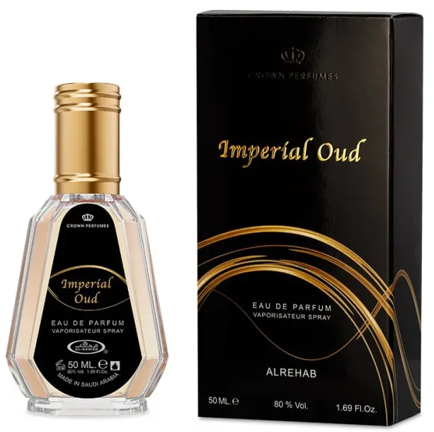 عطر امبريال عود من الرحاب للجنسين او دو برفان  , 50 مل