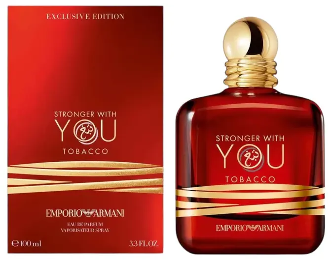 عطر امبوريو ارماني سترونجر ويز يو توباكو من جورجيو ارماني للرجال او دو برفان , 100 مل