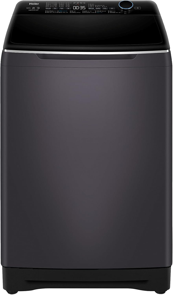 غسالة ملابس فوق اوتوماتيك هاير ، تحميل علوي ، 11 كيلو ، انفرتر ، شاشة ديجيتال ، رمادي غامق ،HWM110-B2178S8