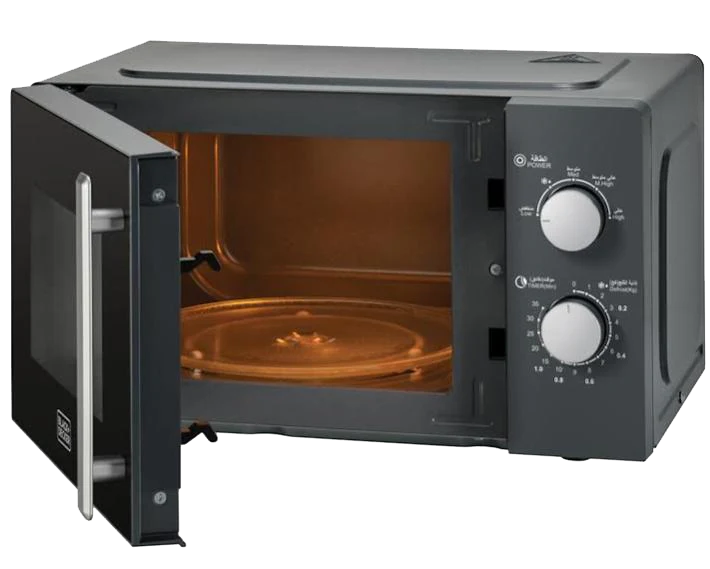ميكروويف بلاك اند ديكر، 20 لتر، 700 وات ، أسود، ( بضمان انسيا )، MZ2015P