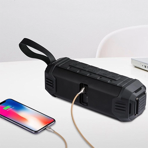 سماعة صوت خارجية لاسلكية محمولة من اوي ، 16 وات، أسود ، Y280