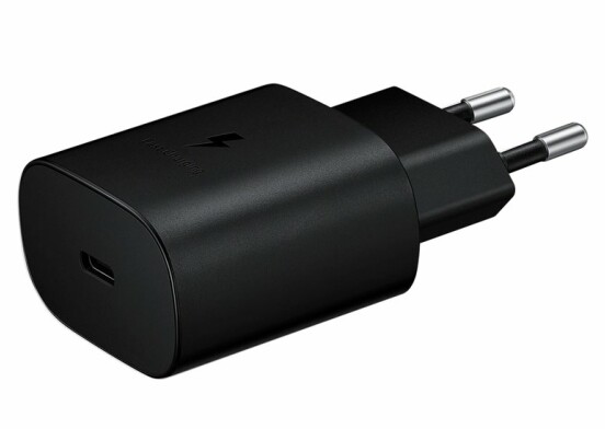 شاحن سريع من سامسونج، 15 وات PD، USB Type-C، أسود ، EP-T1510NBEGEU