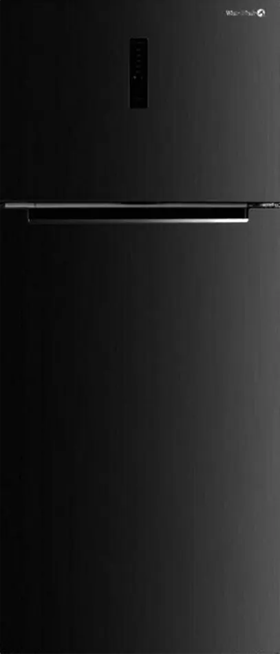 White Whale No Frost Refrigerator, 540 Liters, 2 Doors, Digital Screen, Inverter,  Black Glass Door, WR-G5395HBV