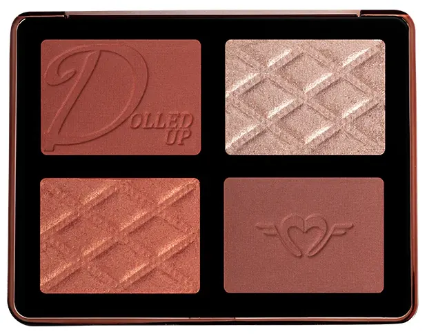 باليت بلاشر وهايلايتر فوريفر 52 ماك مي جلو، 4 الوان،MMG001