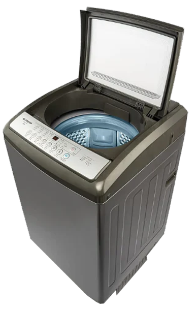 غسالة ملابس فوق اوتوماتيك فريش، تحميل علوي ، 12 كيلو ، شاشة ليد ، مضخة ، سيلفر بانوراما ، FTM-P12S  & 18259