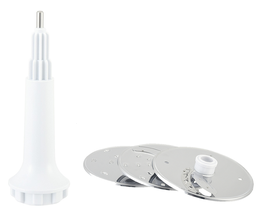 محضر طعام فريش ، 1000 وات ، 2 لتر ، وظائف متعددة ، أبيض ، FP402