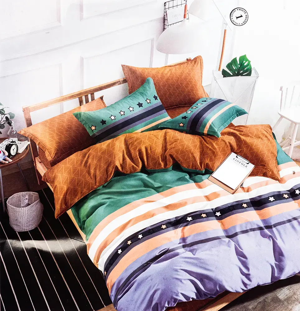 لحاف جوزال كبير , 3 قطع مقاس 240*220 سم ، متعدد الالوان