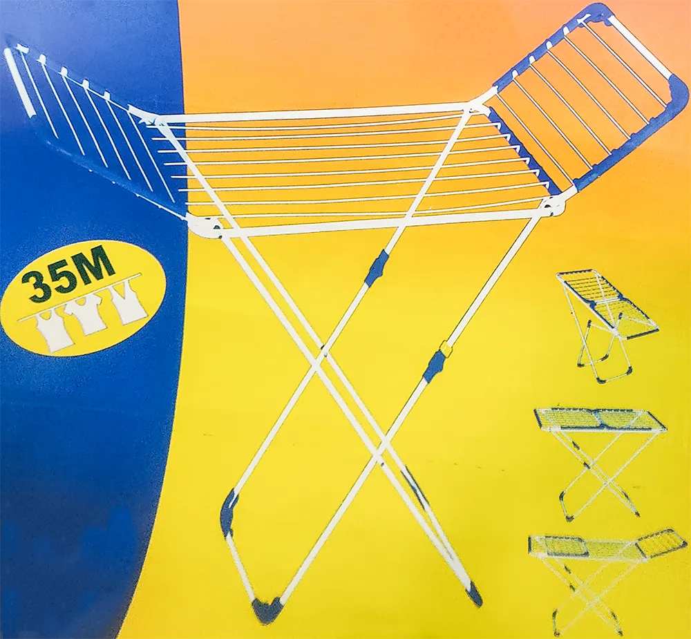 منشر ملابس ناصر، قابل للطي، 35 متر، ألوان متعددة