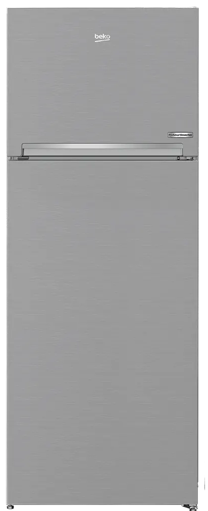 ثلاجة بيكو نوفروست، 408 لتر، 2 باب، انفرتر، استانلس، فضي ، RDNE448M20XB