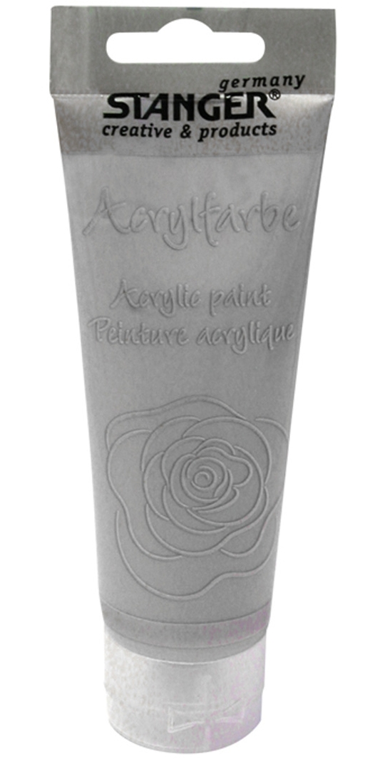 ألوان إكريليك 75 ملي جرام فضى من ستانجر