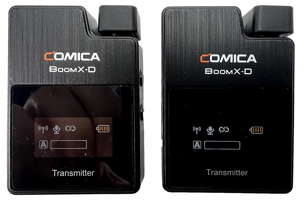 ميكروفون Comica BoomX-D UC2 لاسلكي ، مع 2 جهاز إرسال + جهاز استقبال USB-C ، أسود ، UC2