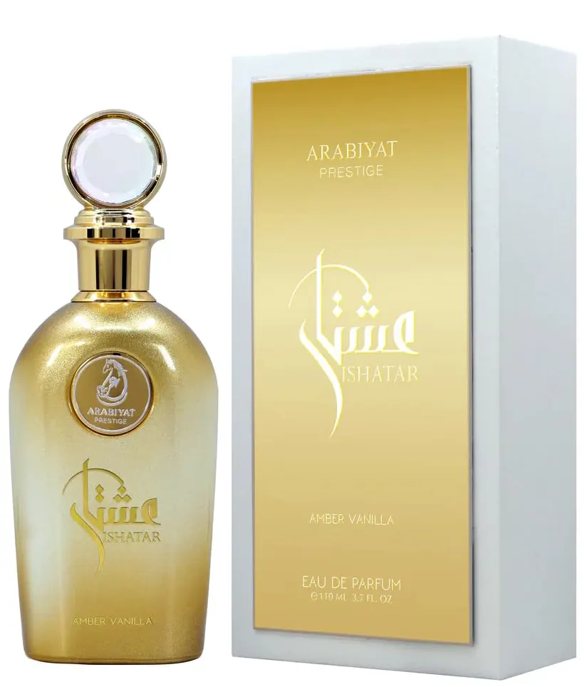 عطر عشتار عنبر فانيليا من ماى بيرفيومزعربيات بريستيج للجنسين او دي برفان, 110 مل
