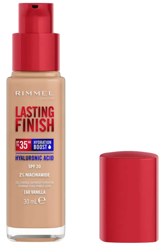 فاونديشن ريميل لاستنج فينيش يدوم حتي 35 ساعه، 160 فانيلا