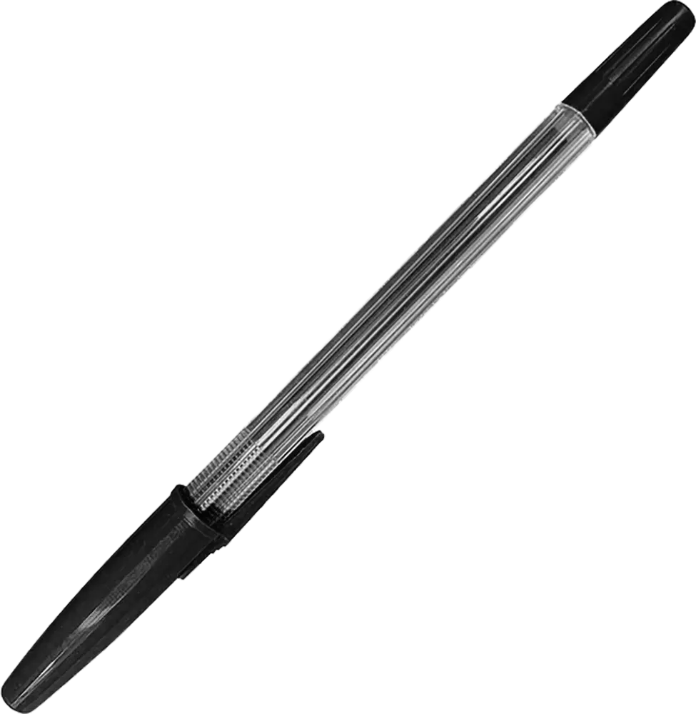 قلم حبر جاف لوكسر اسود، 1.0 مم