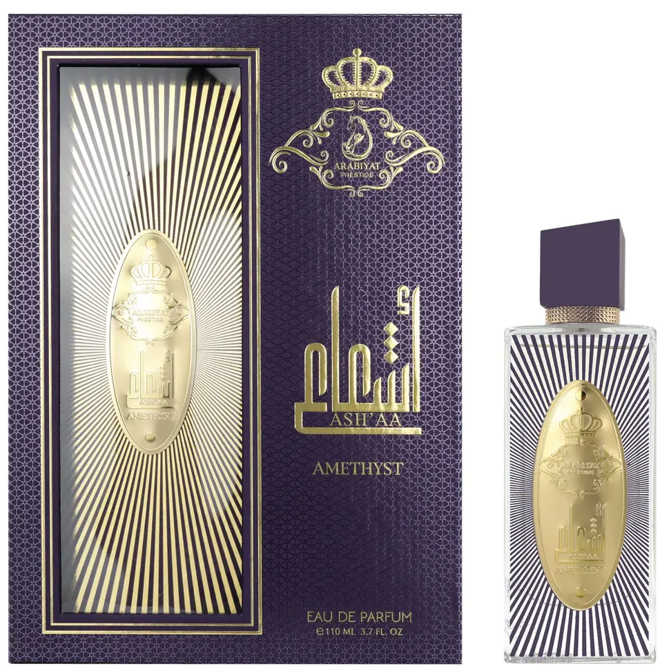 عطر اشعاع أميثيست من ماى بيرفيومز عربيات بريستيج للنساء او دي برفان, 110 مل