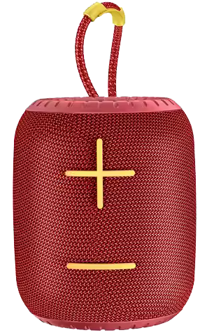 سماعة سبيكر Awei لاسلكية ، محمولة صغيرة ، بلوتوث ، مقاومة للماء ، لون أحمر ، Y526