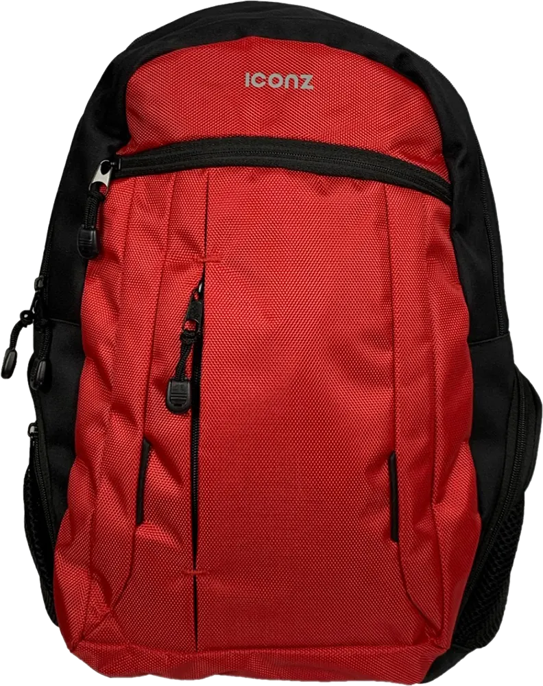 حقيبة ظهر لابتوب ايكونز، 15.6 إنش، أحمر، 4043