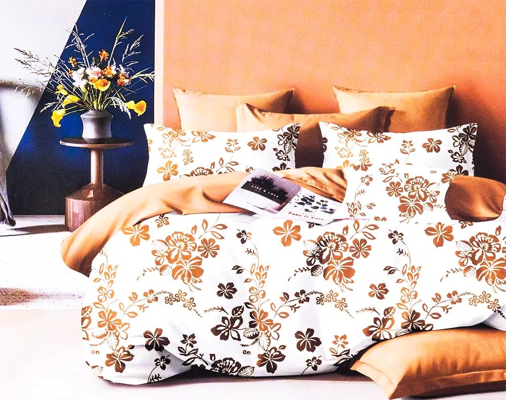 طقم ملاية سرير كرانيش ، مقاس 220* 240 سم، 4 قطع ، متعدد الألوان والأشكال