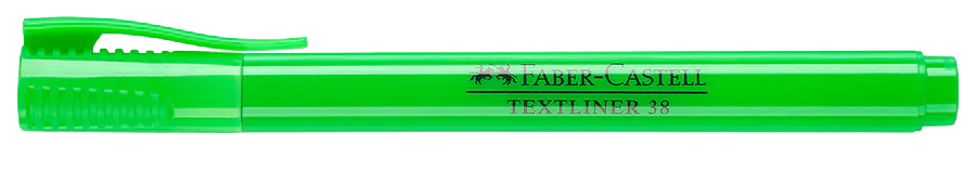 قلم ماركر فسفورى فابر كاسيل ، مشطوف ، اخضر ، 157763