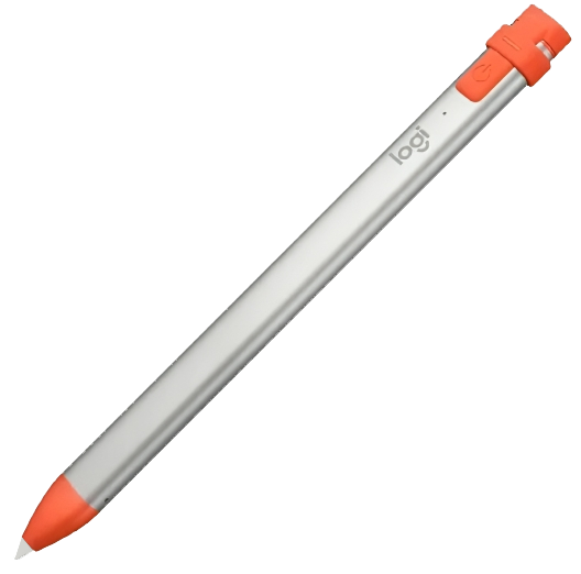 قلم تلوين ديجيتال من Logitech لجهاز iPad ، سيلفر ، 914-000034