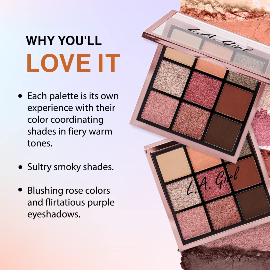 باليت ايشادو ال ايه جيرل كيب ات بلايفول، GES434،  9 الوان