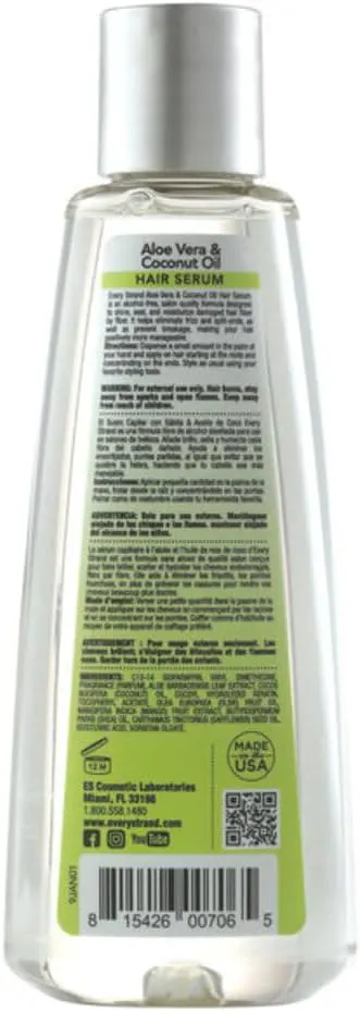 سيروم للشعر ايفرى ستراند بالصبار وزيت جوز الهند، 175 مل