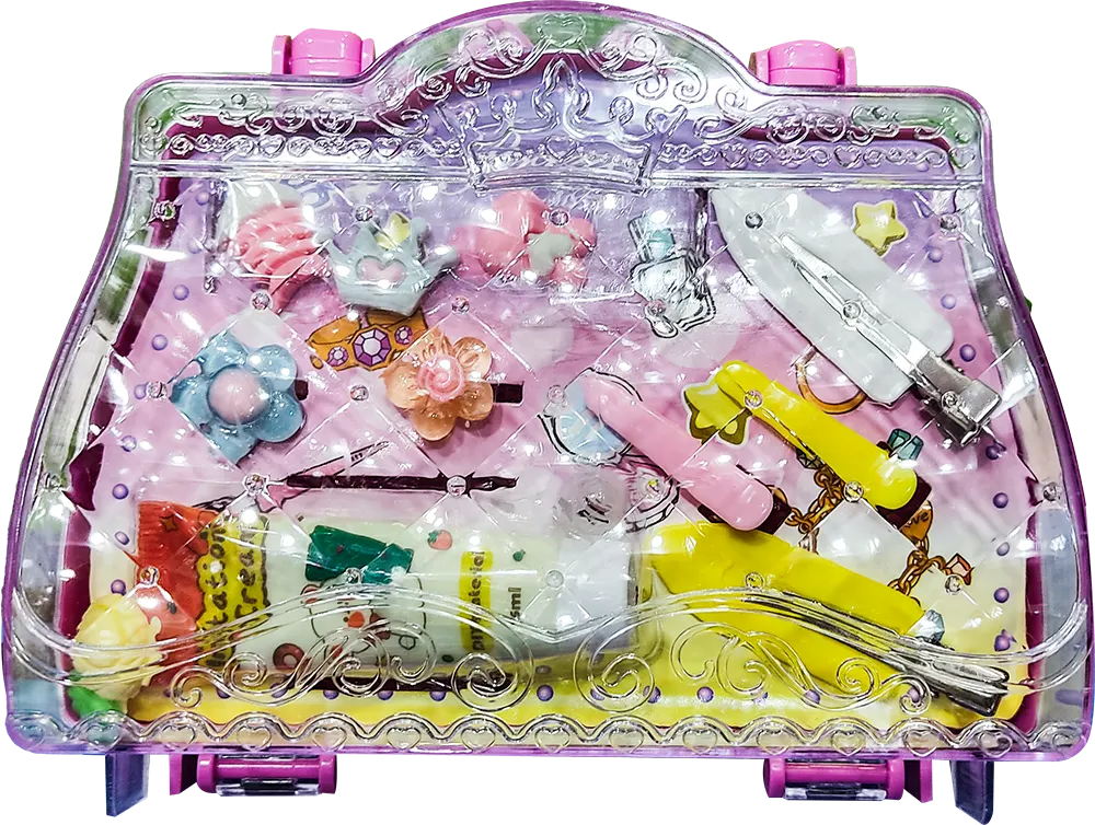 شنطة اكسسوار بناتي للأطفال، متعددة الألوان، موديل 0053E