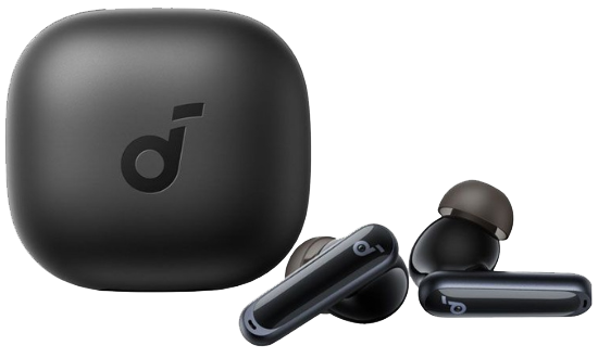 سماعات أذن أنكر ساوندكور P40I لاسلكية ، بلوتوث 5.3 ، خاصية إلغاء الضوضاء ، مقاومة للماء ، أسود ،A3955H11