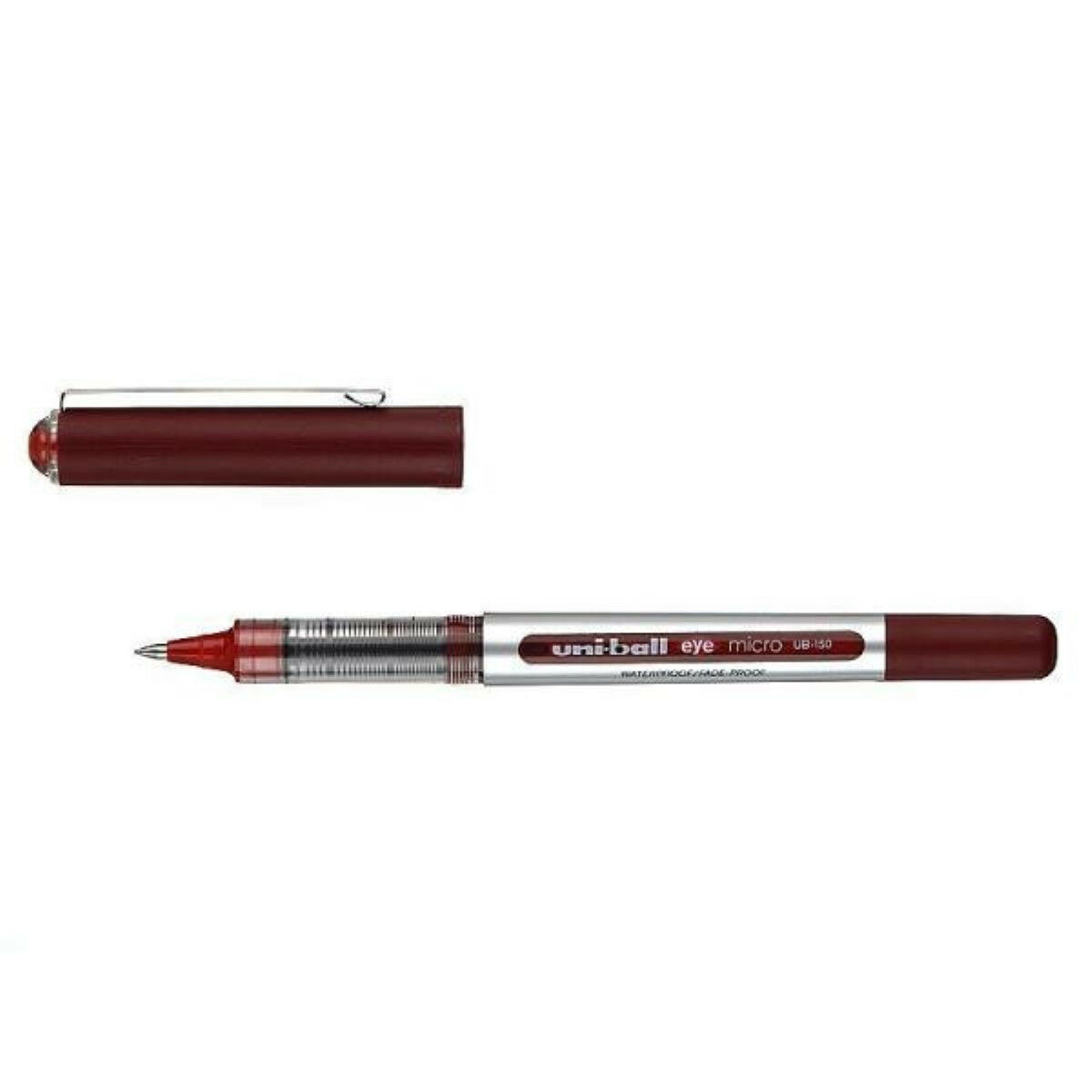 قلم حبر سايل يوني بول، أحمر، UB150