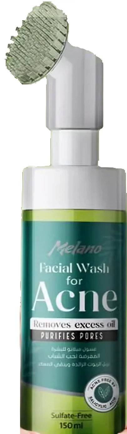 Melano Pharma Facial Wash For Acne Removes Excess Oil Purifies Pores, 150 ML