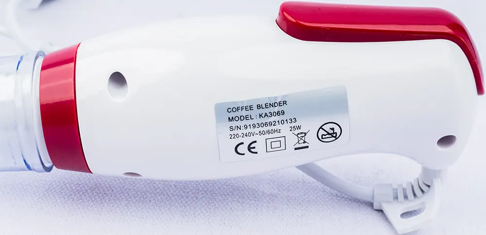 مضرب نيسكافيه والحليب الكهربائي دي إس بي 25 وات 80 مللي - أبيض ، KA3069