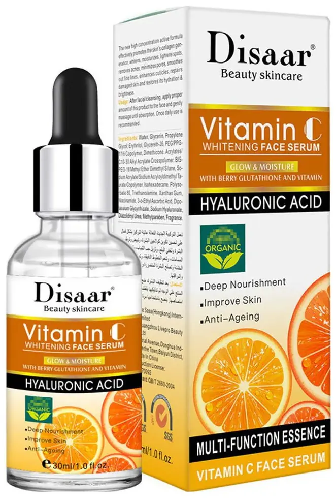 سيروم للبشره فيتامين سى هالورنيك اسيد من ديزار, 30مل