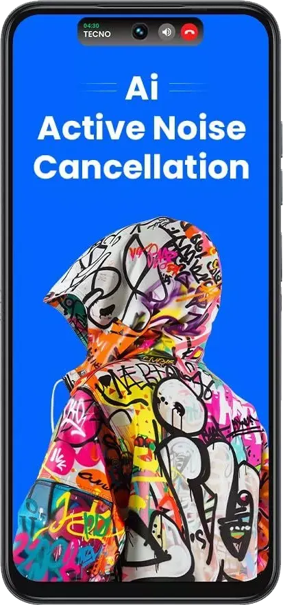 Tecno Spark Go 1 Mobile, 128GB Memory, 4GB RAM, 4G LTE Network, Black