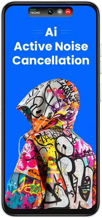 Tecno Spark Go 1 Mobile, 128GB Memory, 4GB RAM, 4G LTE Network, White