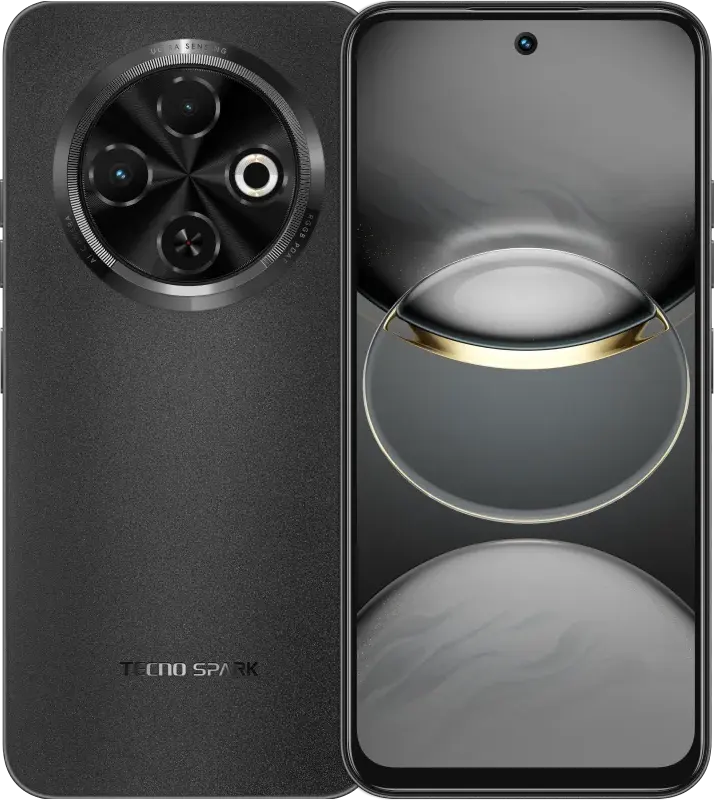 Tecno Spark 30C Mobile, 256GB Memory, 8GB RAM, 4G LTE Network, Black