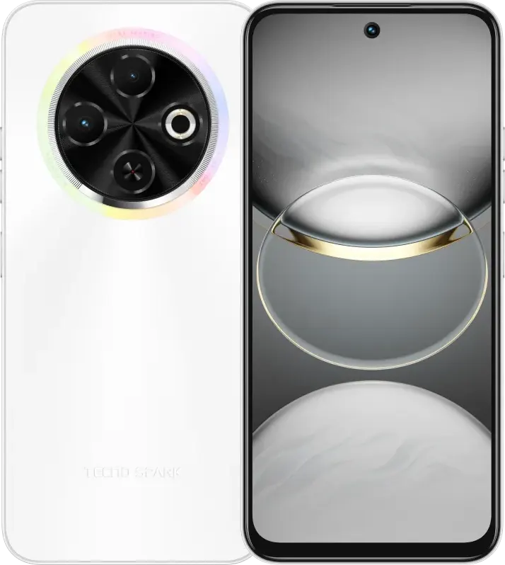 Tecno Spark 30C Mobile, 256GB Memory, 8GB RAM, 4G LTE Network, White