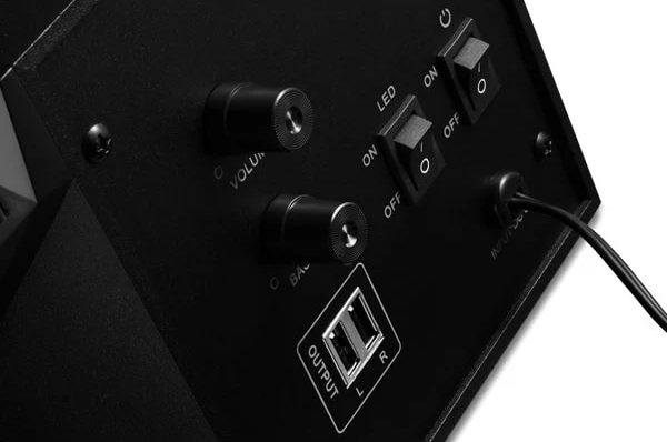 سماعات صب ريدراجون توكاتا للألعاب ، ألوان RGB ، صوت ستيريو ، 3 قطع ، أسود ، GS700