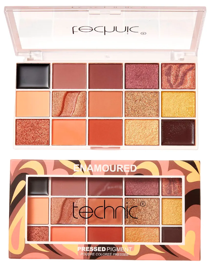 باليت ايشادو تكنيك ايناموريد بيجمنت بريسد، 15 لون