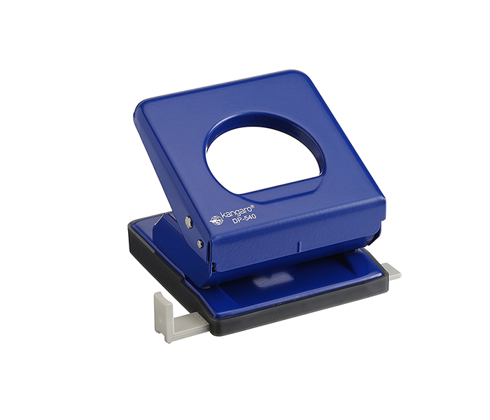 خرامة ورق مكتبية كنجارو، ثقبين، أزرق DP-540