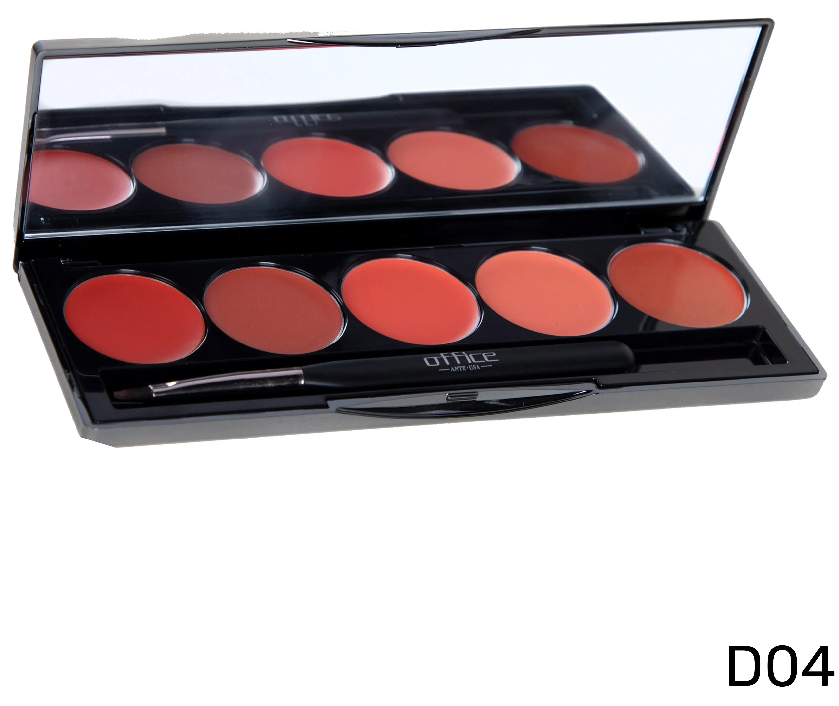 باليت روج اوفيس 5 الوان كريمي، D04