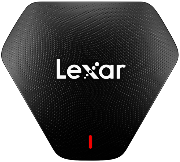 قارئ بطاقات ليكسار بروفيشنال ، متعددة 3 في 1 ، يو إس بي 3.1 ، نقل عالي السرعة ، أسود ، LRW500URB