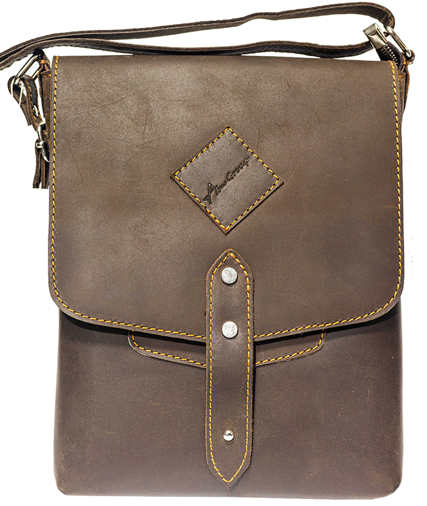 شنطة كروس من AM Group بول اب ، لسان جلد ، متعددة الألوان